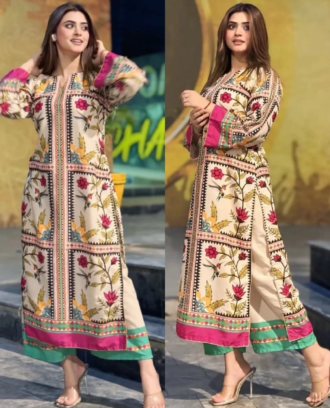 GUL BAHAAR CORD SET 2PC