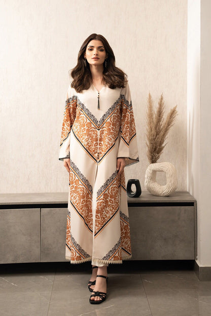 Feroza Front Cut Long 3pc Suit