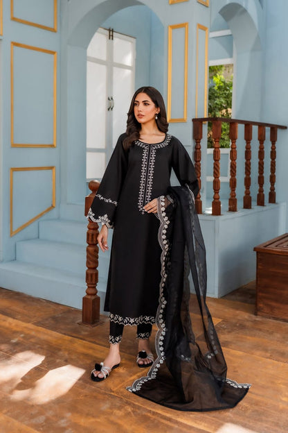 BLACK PEARL 3PC STICHED